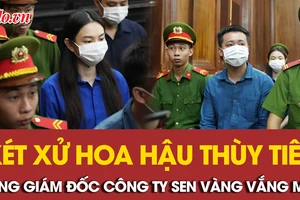 Tổng Giám đốc Công ty Sen Vàng vắng mặt tại phiên tòa xử hoa hậu Thùy Tiên