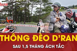 Tin vui cho những ai thích đi Đà Lạt: Đèo D’ran lưu thông trở lại sau 1,5 tháng ách tắc 
