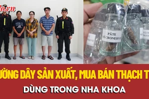 Triệt phá đường dây sản xuất hàng ngàn hộp chất diệt tủy trong nha khoa từ chất độc thạch tín
