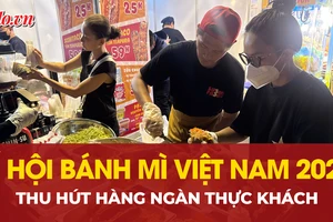 Hàng ngàn thực khách tham gia Lễ hội Bánh mì Việt Nam 2026 tại TP.HCM 