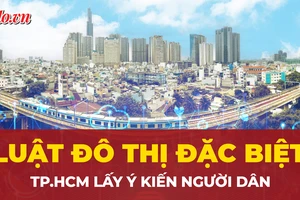 TP.HCM thăm dò ý kiến người dân về xây dựng Luật Đô thị đặc biệt