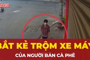 Bắt kẻ trộm xe máy của người bán cà phê sau 3 giờ truy xét