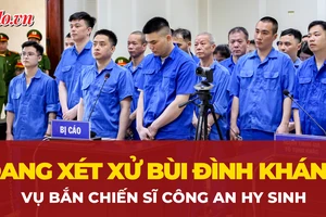Video: Đang xét xử Bùi Đình Khánh cùng đồng phạm bắn tử vong cán bộ công an