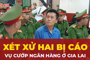 Xét xử Tài 'đen' và đồng phạm vụ cướp ngân hàng chấn động ở Gia Lai 