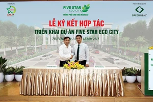 Triển khai dự án TP sinh thái Năm Sao 