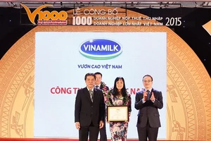 Vinamilk giữ ngôi đầu bảng xếp hạng VNR500