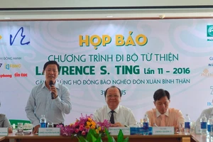 Tham gia đi bộ vì đồng bào nghèo