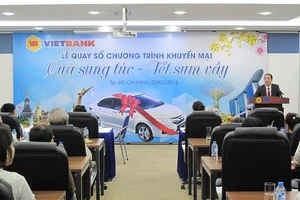 VIETBANK tổ chức thành công lễ quay số Quà sung túc - Tết sum vầy