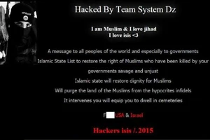 Trang chủ sân bay Úc bị tin tặc IS tấn công