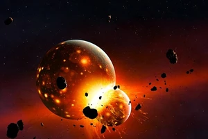 Trái Đất từng ‘ăn tươi’ một hành tinh khác?