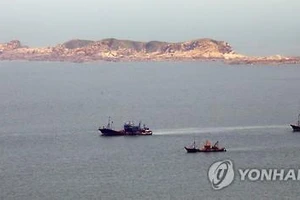 Triều Tiên rải phao trên biển gần biên giới liên Triều
