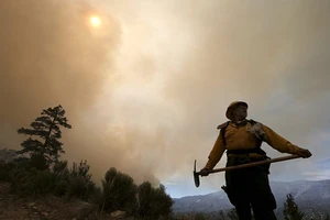 Một mình sinh con giữa rừng, đốt rừng kêu cứu