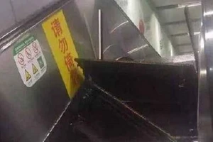 Thêm một sự cố thang cuốn làm 'thót tim' người Trung Quốc