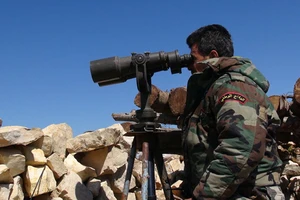 Syria phá hủy thành lũy phiến quân gần biên giới Thổ Nhĩ Kỳ