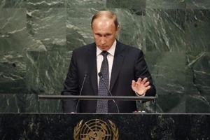 Ông Putin bất ngờ không dự kỳ họp thường niên LHQ