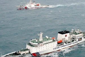 ‘Tất cả tàu Trung Quốc đã rời bãi cạn Scarborough’