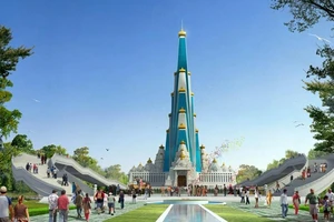 Ấn Độ xây ngôi đền cao nhất thế giới