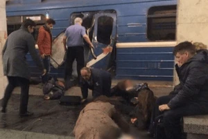 Nổ ga tàu điện ngầm tại Nga, ít nhất 10 người chết