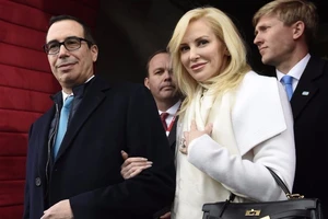 Bộ trưởng Tài chính Mỹ kết hôn đình đám lần thứ ba