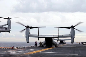 Nhật đòi quân Mỹ ngưng dùng mẫu trực thăng tai tiếng