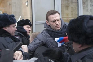 Nhà hoạt động đối lập Nga bị bắt vì biểu tình trái phép