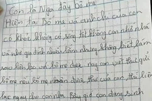 Cô gái viết thư nói ở Trung Quốc sau 6 năm biệt tích