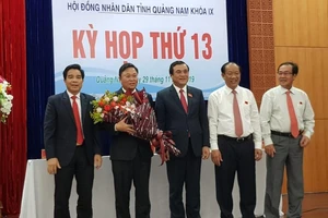 Ông Lê Trí Thanh làm chủ tịch tỉnh Quảng Nam 