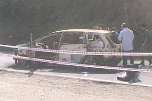 Thông tin mới vụ cháy ô tô 2 người tử vong