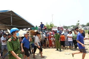 Vụ lật ghe 5 người mất tích: Tìm thấy thi thể thứ 3