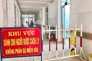 Quảng Ngãi đưa bệnh viện dã chiến đầu tiên vào hoạt động.