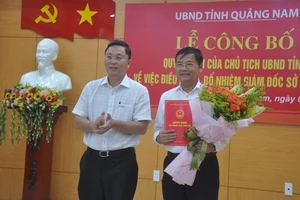 Ông Đặng Phong, Giám đốc Sở Kế hoạch và Đầu tư được điều động, bổ nhiệm giữ chức Giám đốc Sở Tài chính. Ảnh: TN