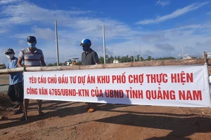 Quảng Nam: Dự án chưa đủ điều kiện chuyển nhượng đã rao bán rầm rộ