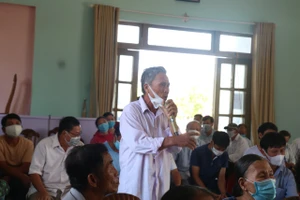 Quảng Nam: Huyện đối thoại vụ khu phố chợ mọc lên, nhà dân ngập trong nước