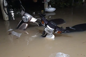 Quảng Ngãi: Lũ dâng trong đêm, hàng trăm căn nhà ngập cả mét