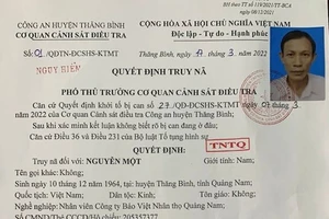 Truy nã nhân viên bảo hiểm lừa tiền khách hàng ở Quảng Nam 