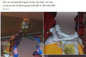 Lấy hình vụ tai nạn 6 người chết từ hơn 2 năm trước để kêu gọi từ thiện