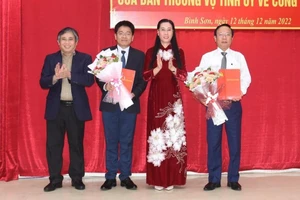 Quảng Ngãi điều động, bổ nhiệm nhiều cán bộ chủ chốt 