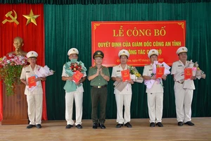 Công an Quảng Nam điều động nhiều lãnh đạo cấp phòng