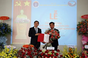 Bệnh viện đa khoa Trung ương Quảng Nam có tân giám đốc