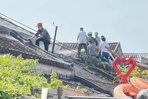 Cháy nhà ở phố cổ Hội An