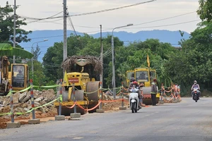Nhiều vướng mắc trong giải phóng mặt bằng quốc lộ 14E