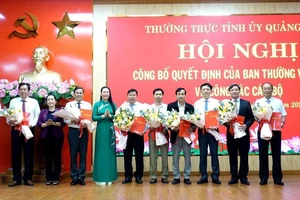 Tỉnh uỷ Quảng Ngãi điều động, bổ nhiệm nhiều lãnh đạo chủ chốt. Ảnh: CTV