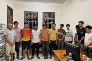 Công an Quảng Nam phá 3 vụ cá độ bóng đá, khởi tố 16 bị can. Ảnh: CA