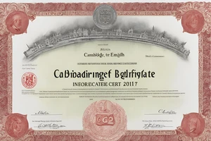 Quảng Nam yêu cầu rà soát hồ sơ cán bộ, công chức kê khai sử dụng chứng chỉ ngoại ngữ mang tên tổ chức Cambridge International (ảnh minh hoạ). Ảnh: AI