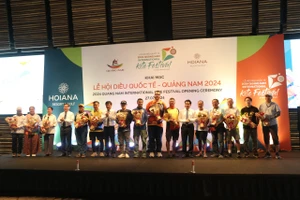 13 quốc gia, vùng lãnh thổ 'khoe' diều trên bầu trời Quảng Nam