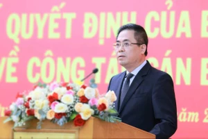 Tân Chủ tịch UBND tỉnh Quảng Ngãi, ông Nguyễn Hoàng Giang. Ảnh: AC