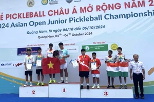 1 học sinh lớp 8 ở Quảng Nam giành 3 huy chương giải trẻ Pickleball Châu Á mở rộng