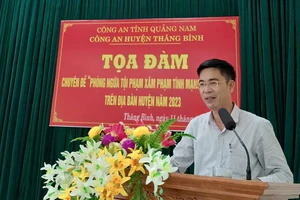 Phó bí thư huyện Thăng Bình làm Giám đốc Sở Thông tin và Truyền thông Quảng Nam