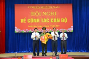 Giám đốc Công an tỉnh Quảng Nam nhận giữ thêm chức vụ mới