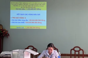 3 mỏ cát ở Quảng Nam vừa đấu giá cao hàng chục lần giá khởi điểm